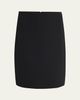 Giorgio Armani Silk Cady Pencil Skirt - 1