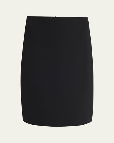 Giorgio Armani Silk Cady Pencil Skirt