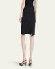 Giorgio Armani Silk Cady Pencil Skirt - 3
