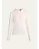 Giorgio Armani Silk Knit Beaded Crewneck Sweater - 1