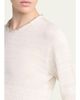 Giorgio Armani Silk Knit Beaded Crewneck Sweater - 5