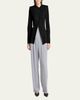 Giorgio Armani Stretch Viscose Asymmetrical Knit Jacket - 2