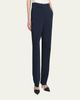 Giorgio Armani Tapered Stretch Viscose Trousers - 4