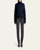 Giorgio Armani Turtleneck Cashmere-Silk Boucle Sweater - 2