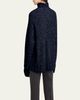 Giorgio Armani Turtleneck Cashmere-Silk Boucle Sweater - 3