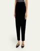 Giorgio Armani Virgin Wool Barrel-Leg Trousers - 4