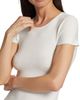 Giorgio Armani Women's Cap-Sleeve Knit Tee - 6