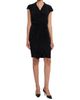 Giorgio Armani Women's Draped Belted Wrap-Style Cocktail Dress - 2