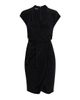 Giorgio Armani Women's Draped Belted Wrap-Style Cocktail Dress - 6