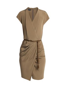 Giorgio Armani Women's Draped Wrap-Style Minidress
