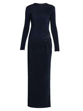 Giorgio Armani Women's Embellished Hip Jersey Gown