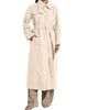 Giorgio Armani Women's High-Neck Belted Trench Coat - 2