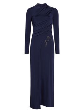 Giorgio Armani Women's Jersey Embellished Maxi Dress