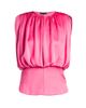 Giorgio Armani Women's Main Silk Shirred Top - 7