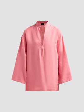 Giorgio Armani Women's Oversized Hemp Blouse