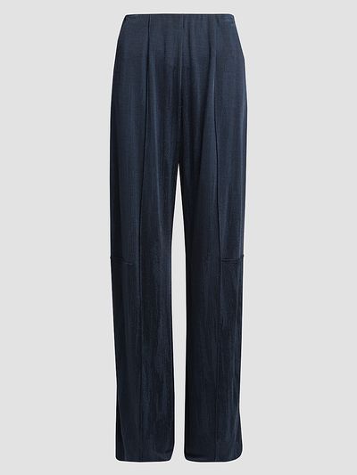 Giorgio Armani Women's Pintucked Straight-Leg Trousers
