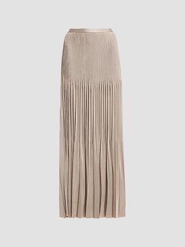 Giorgio Armani Women's Plissé Maxi Skirt