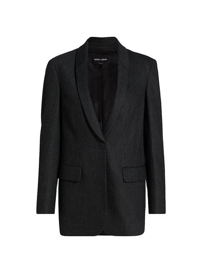 Giorgio Armani Women's Shawl Wool-Blend Blazer