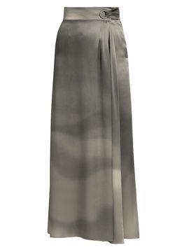 Giorgio Armani Women's Silk Maxi Skirt