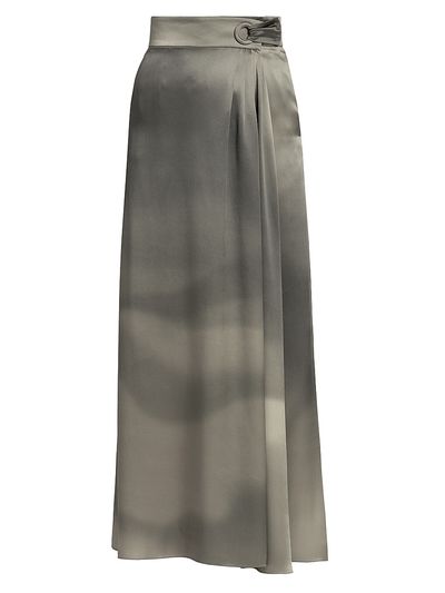 Giorgio Armani Women's Silk Maxi Skirt