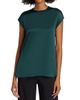 Giorgio Armani Women's Silk Satin Cap-Sleeve Top - 3