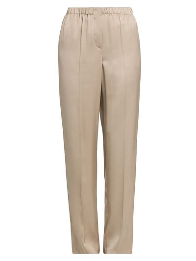 Giorgio Armani Women's Silk Satin Pants
