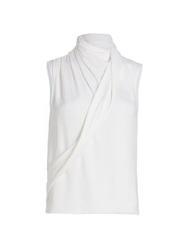 Giorgio Armani Women's Silk Wrap Top