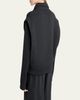 Giorgio Armani Zip-Front Knit Blouson Jacket - 3