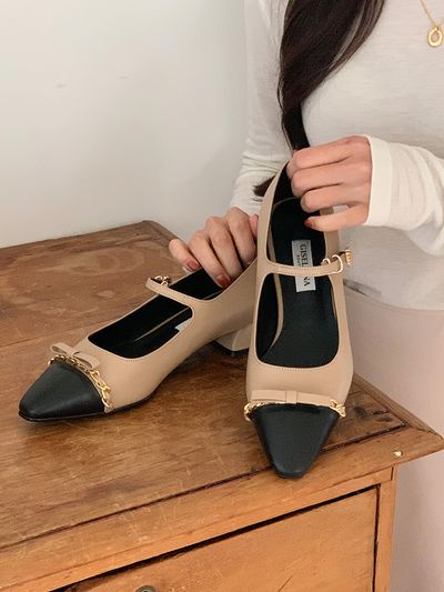 GISELLINA Bella Revon Flat_Beige