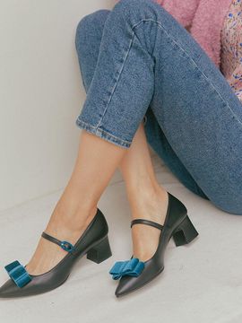 GISELLINA ROSE REVON MERRYJANE PUMPS [BLUE]