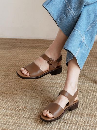 GISSE Antique Strap Sandals GIS-45239
