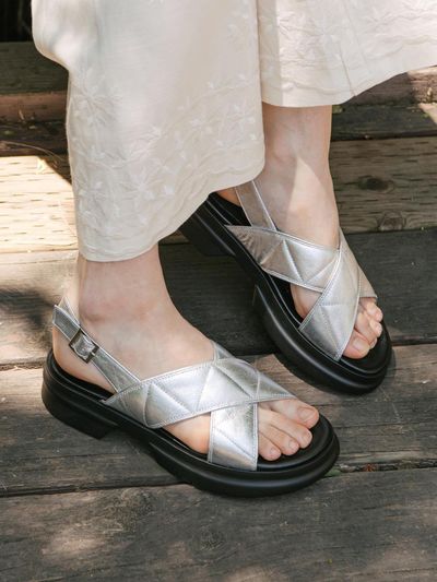 GISSE Sonnet Platform Sandals GIS-45245