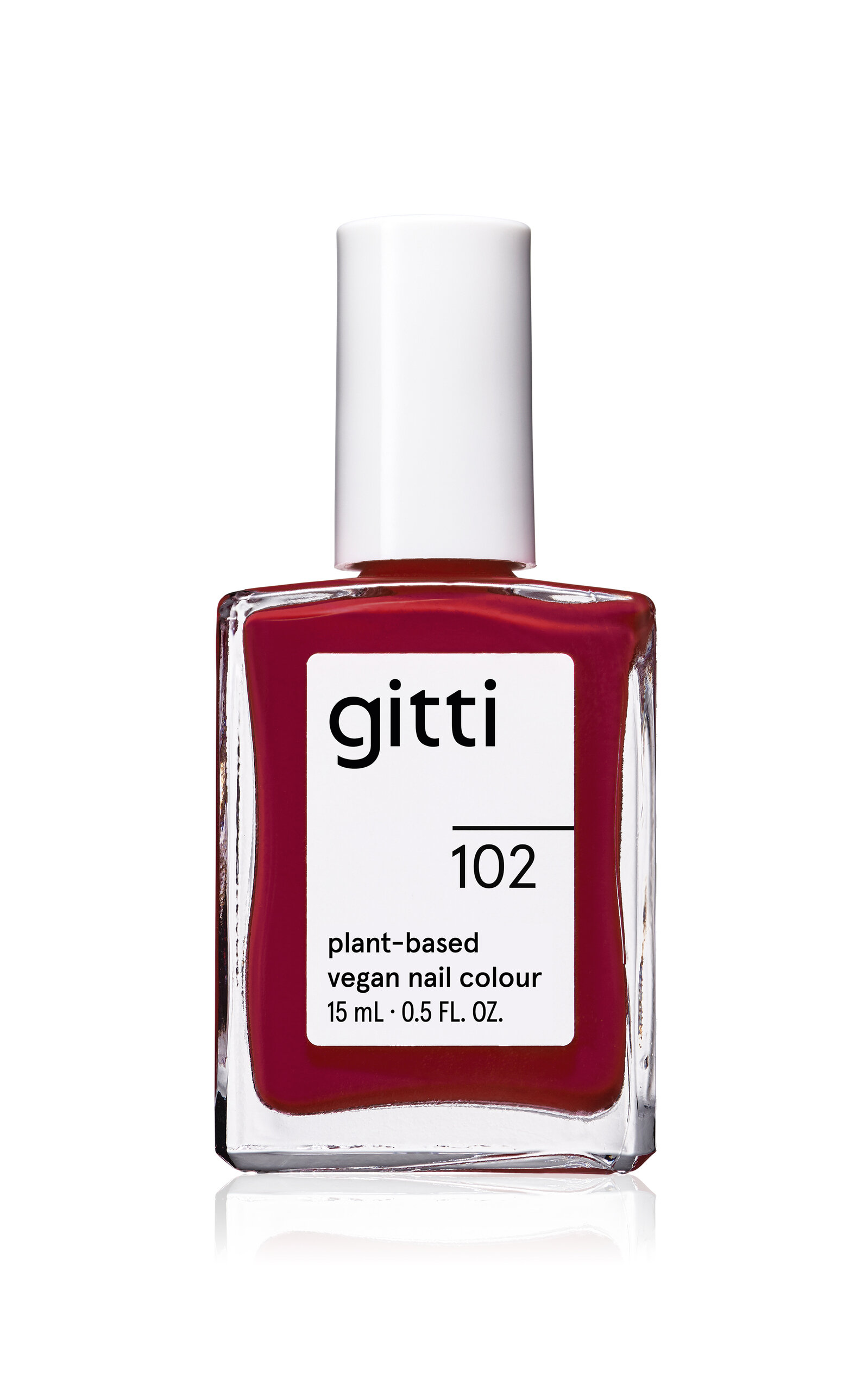 gitti gitti Nail Polish no. 102 Classic Red