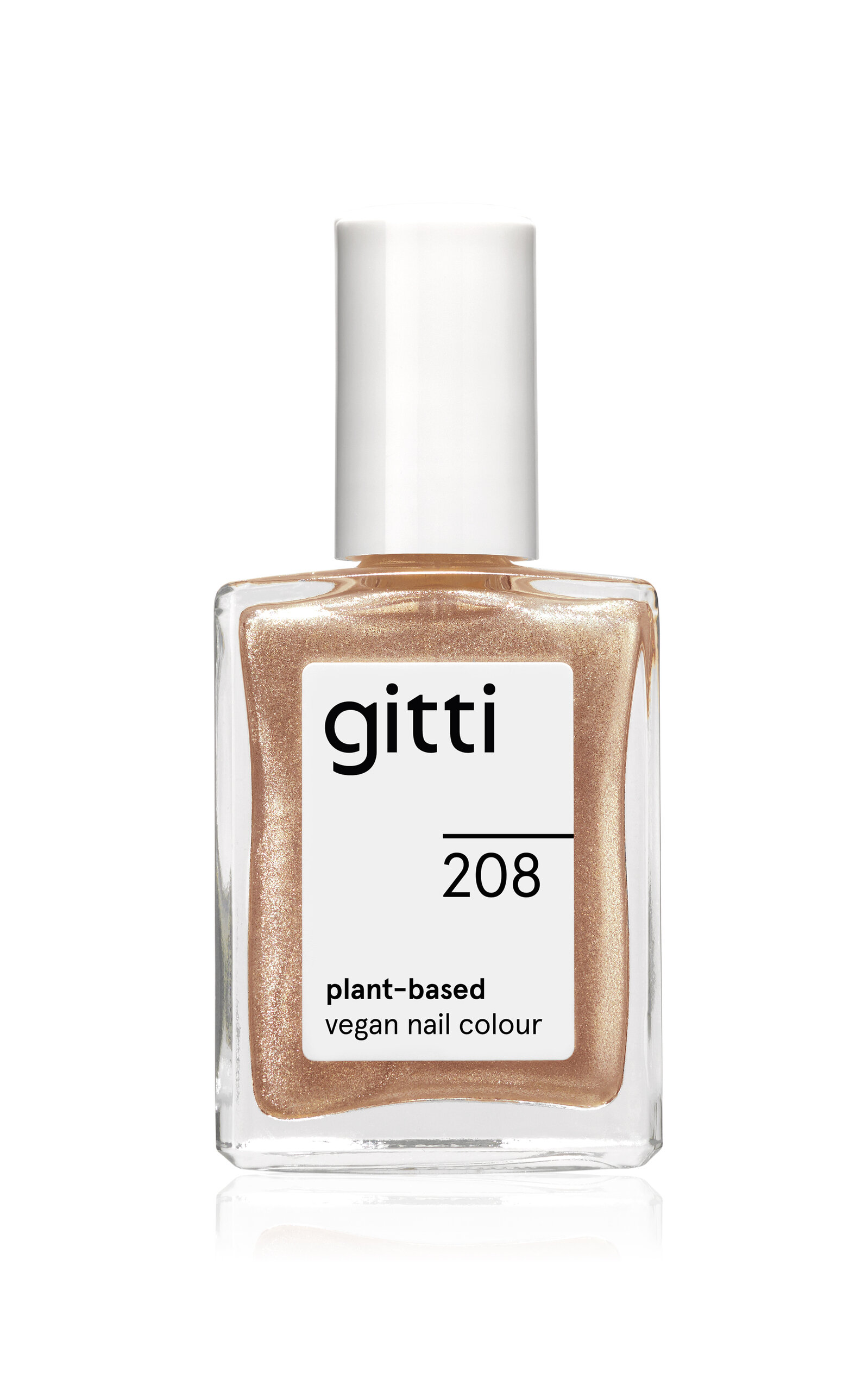 gitti gitti Nail Polish no. 208 Sun Glow