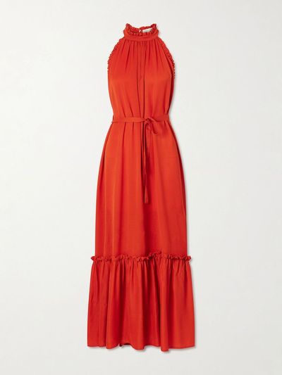 GIULIVA HERITAGE May silk crepe maxi dress