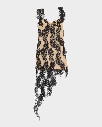 GIUSEPPE DI MORABITO Act II: The Fall of Icarus Lace Mini Dress