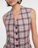 Giuseppe di Morabito Giuseppe di Morabito Checked wool vest - 4