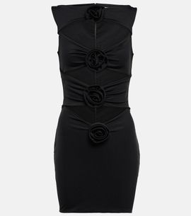 Giuseppe di Morabito Giuseppe di Morabito Corsage cutout crêpe minidress