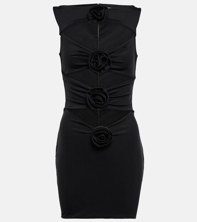 Giuseppe di Morabito Giuseppe di Morabito Corsage cutout crêpe minidress