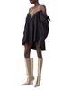 Giuseppe Di Morabito Giuseppe Di Morabito Crystal Embellished Mini Shirt Dress - 2