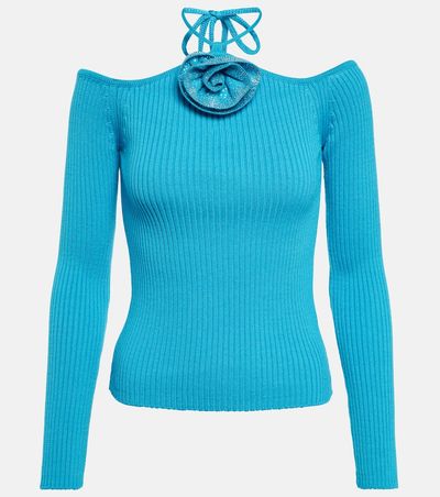 Giuseppe di Morabito Giuseppe di Morabito Embellished ribbed-knit top