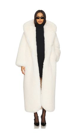 GIUSEPPE DI MORABITO GIUSEPPE DI MORABITO Faux Fur Hooded Coat