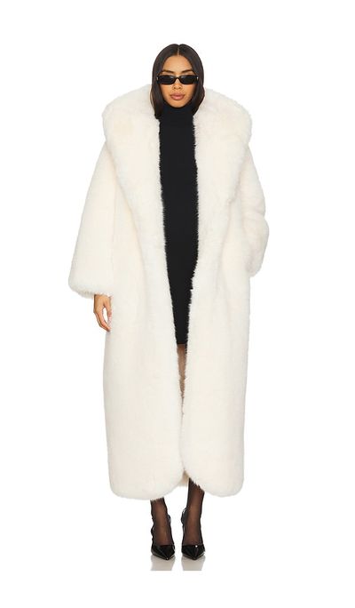 GIUSEPPE DI MORABITO GIUSEPPE DI MORABITO Faux Fur Hooded Coat