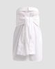 Giuseppe Di Morabito Women's Act II: The Fall Of Icarus Cotton Poplin Strapless Tie-Front Mini Dress - 6