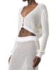 Giuseppe Di Morabito Women's Act II: The Fall Of Icarus Maglia Imitation Pearl Crop Knit Cardigan - 3