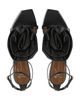 Giuseppe Zanotti Giuseppe Zanotti Women's Leather Rose High Heel Sandals - 4