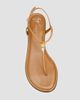 Giuseppe Zanotti Women's Hobby Leather Thong Sandals - 6