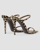 Giuseppe Zanotti Women's Intrigo 105MM Crystal-Embellished Calf Hair Sandals - 3