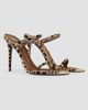 Giuseppe Zanotti Women's Intrigo 105MM Crystal-Embellished Calf Hair Sandals - 4