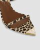 Giuseppe Zanotti Women's Intrigo 105MM Crystal-Embellished Calf Hair Sandals - 6